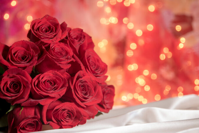 Red Roses In Valentine